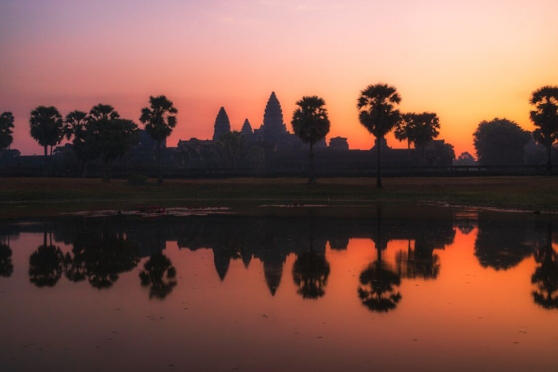 Angkor Wat at Sunrise - witandfolly.co